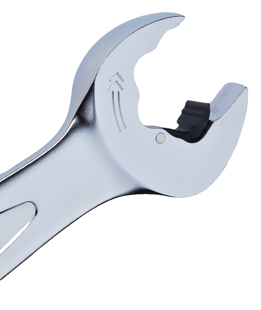 KS Tools DUO GEARplus Ringmaulschlüssel,Maul-Ratschenfunktion, umschaltbar