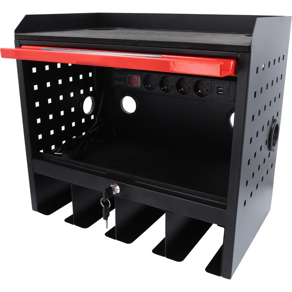 KS Tools eMONSTER Werkzeugschrank zur Wandmontage mit 1 Tür, H435xB480xT282mm