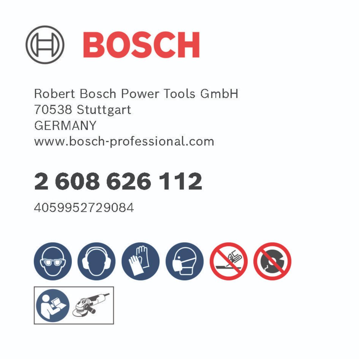 Bosch PRO Stainless Steel and Metal Trennscheibe, gerade, 100 Stück