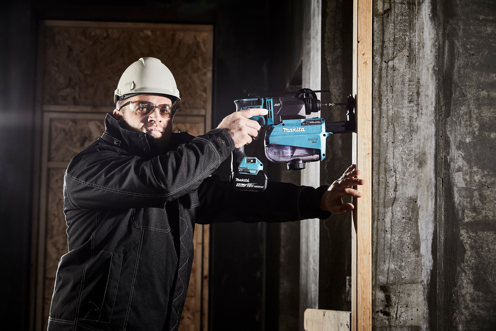 Makita Akku-Kombihammer LXT 18V SDS-PLUS 18 mm 1,7 Joul - DHR182Z