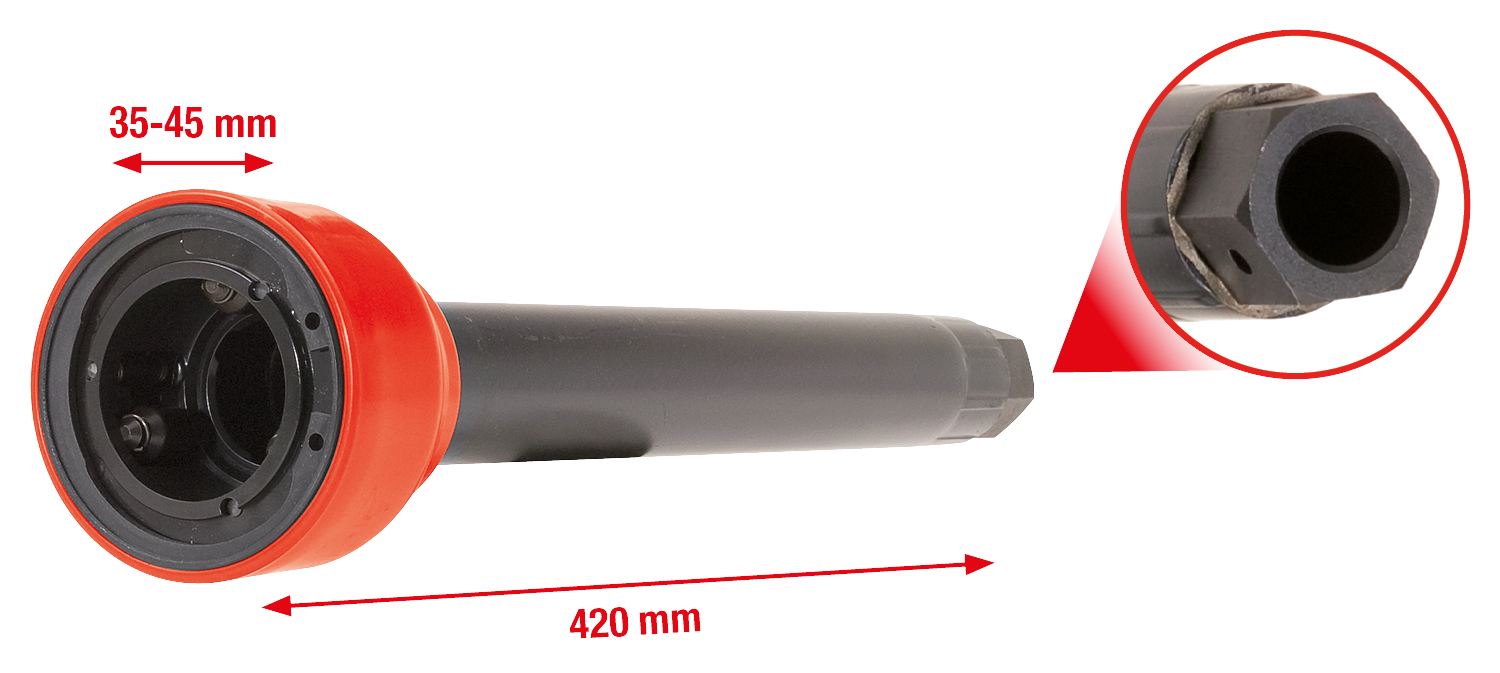 KS Tools Axial-Gelenk-Spezialschlüssel, 420 mm
