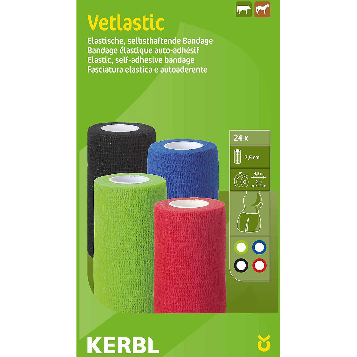 Kerbl Klauenbandage VetLastic selbsthaftend