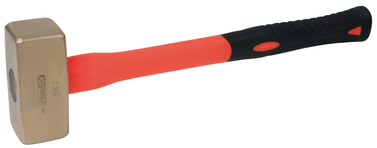 KS Tools BRONZEplus Fäustel, mit Fiberglasstiel