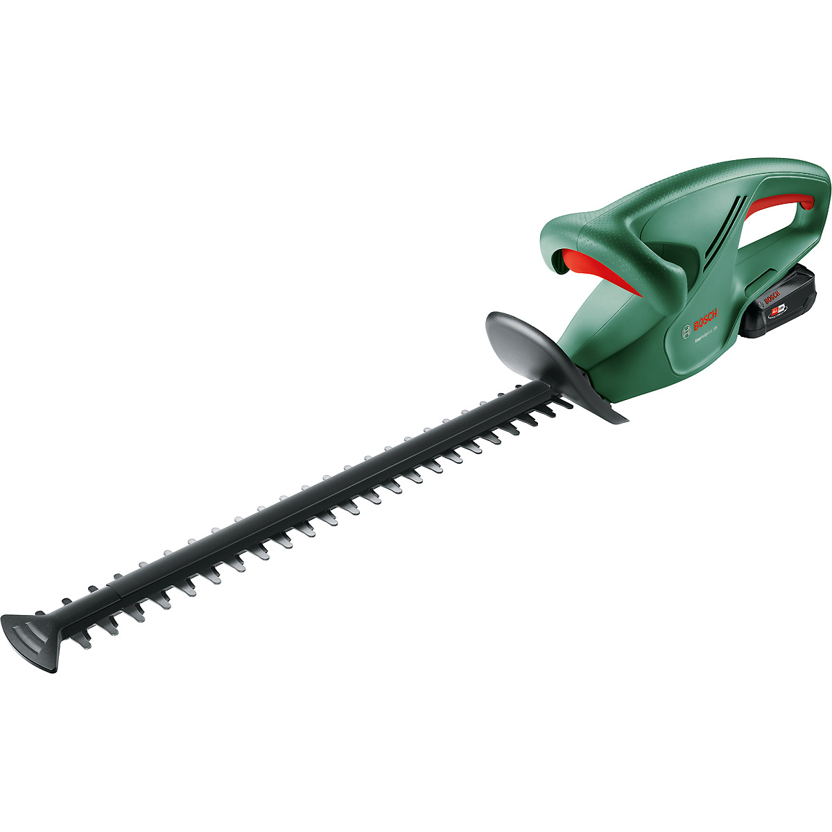 Bosch Heckenschere EasyHedgeCut 18-45 mit 1x Akkupack, Ladegerät,Messerabdeckung