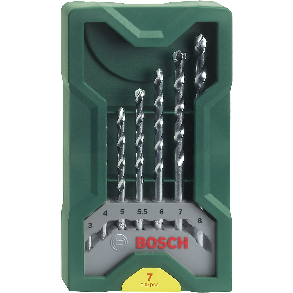 Bosch Mini-X-Line Steinbohrer-Set, 7-teilig