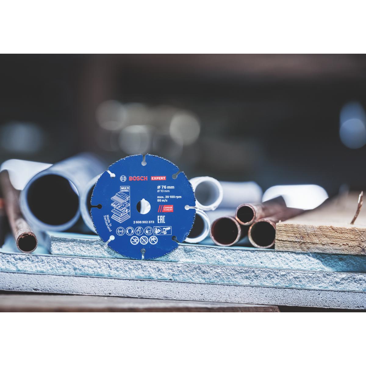 Bosch EXPERT Multi Material Carbide-Trennscheibe, 76 x 10 mm