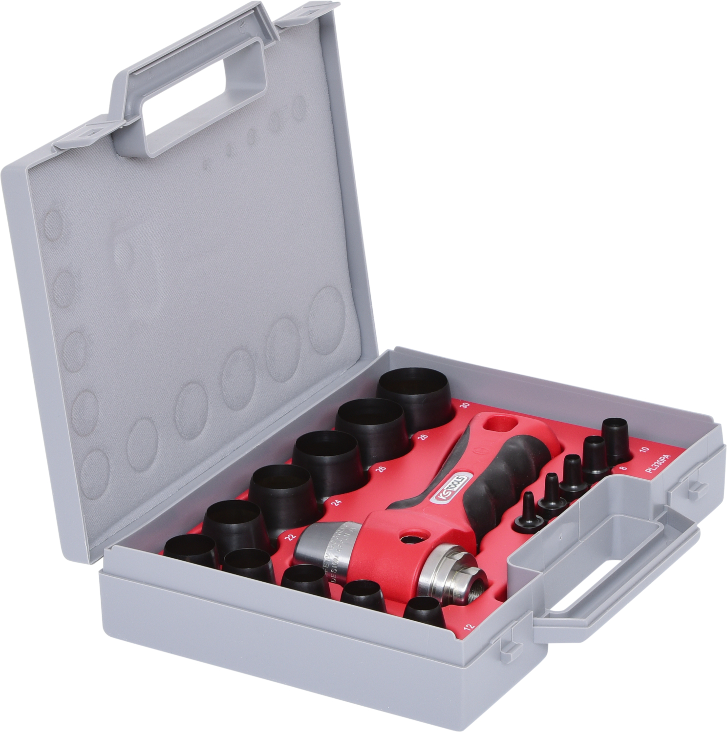 KS Tools Ring-Stanzeisen-Satz, 16-tlg