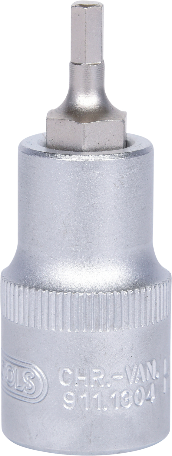 KS TOOLS 1/2" Bit-Stecknuss Innensechskant, kurz