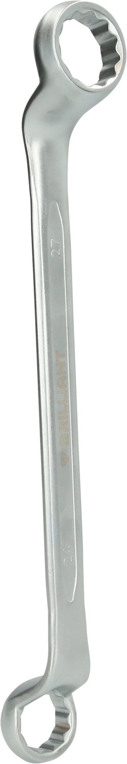 Brilliant Tools Doppel-Ringschlüssel, gekröpft