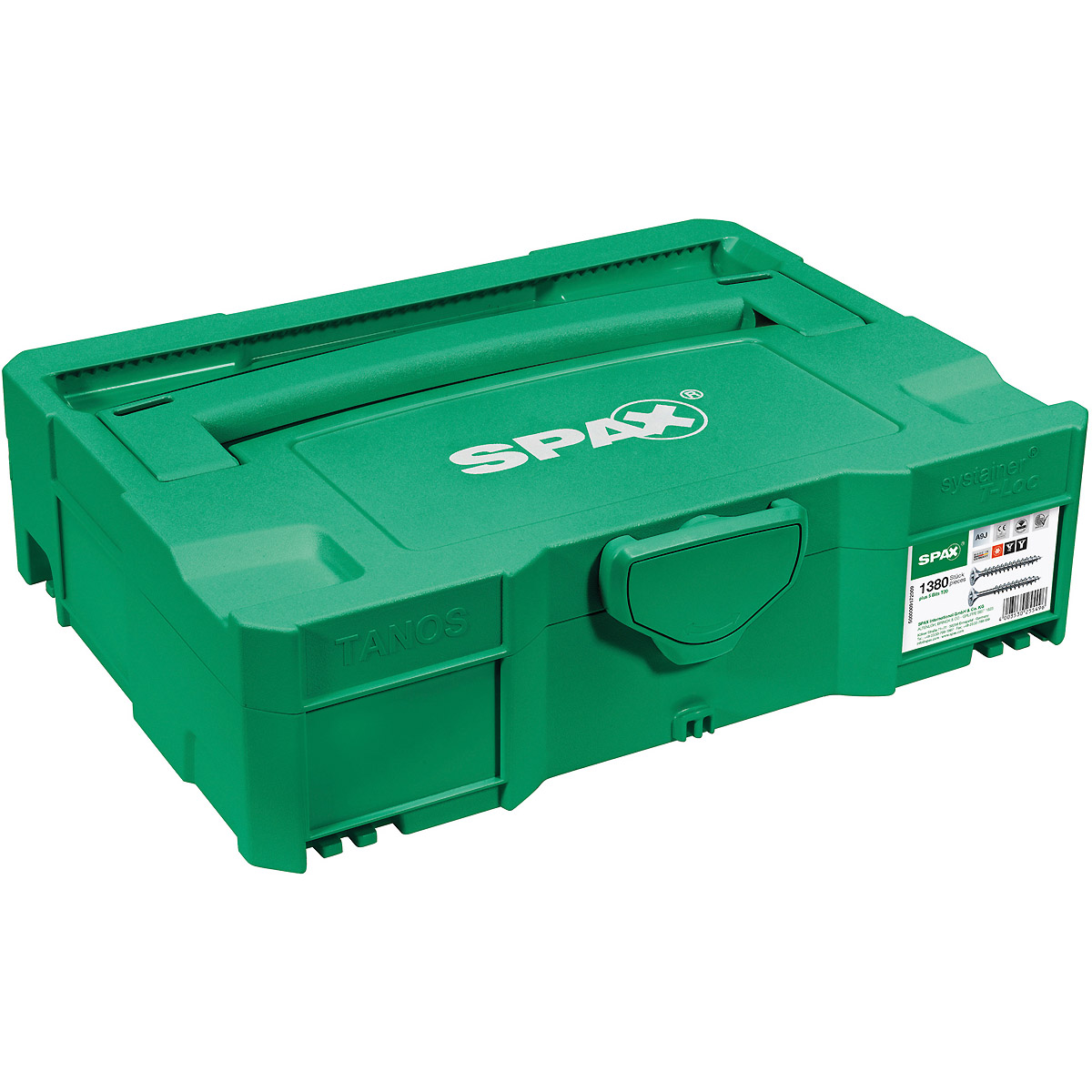 SPAX Box Systainer T-Loc Senkmultikopf T-Star Plus WIROX 1385St/5Bit