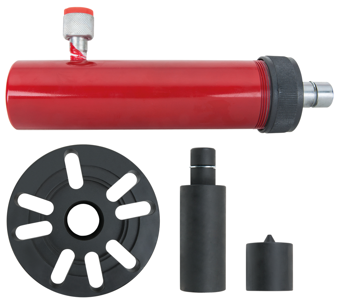 KS Tools Universal-Riemenscheiben-Abzieher-Satz mit Hydraulik-Zylinder, 4-tlg