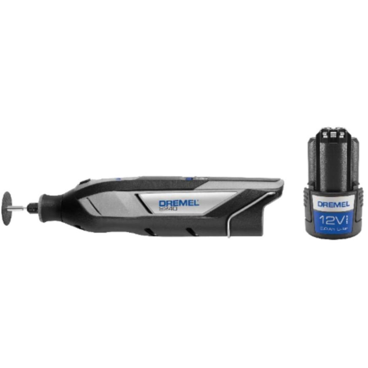 DREMEL® 8240, Kabelloses Multitool, 1 x 12-V-2-Ah-Akku), 65 Zubehöre