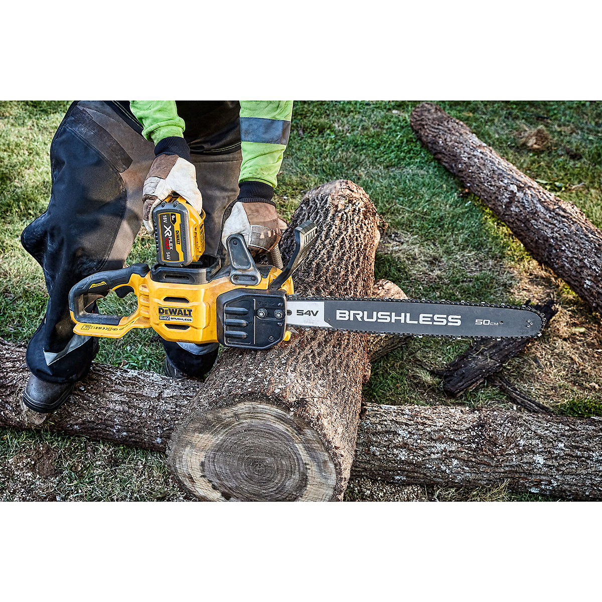 DEWALT Akku-Kettensäge 54V 50cm Basisversion
