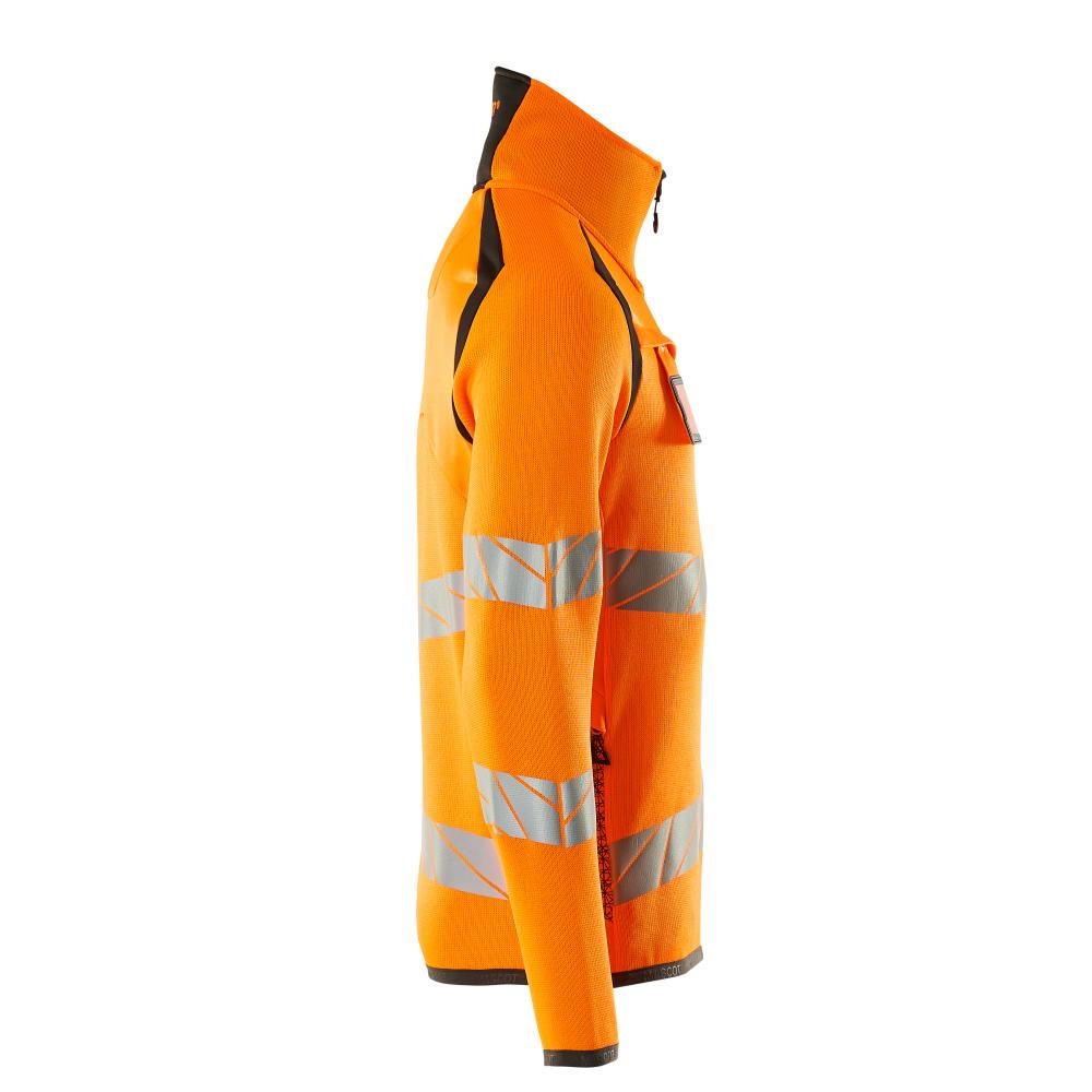 MASCOT Herren Strickpullover mit kurzem Reißverschluss ACCELERATE SAFE