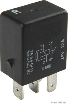 HERTH&BUSS Relais, Arbeitsstrom, 24 V, 10 A