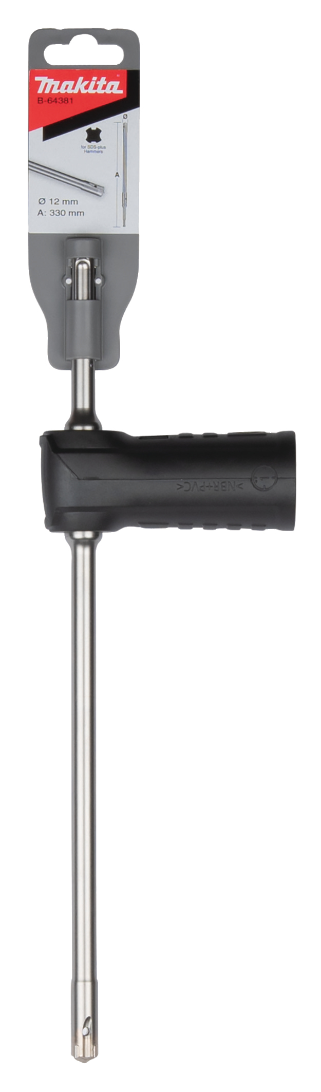 Makita HM Absaugbohrer, Ø 12,0mm - Länge 330mm - SDS-PLUS - B-64381