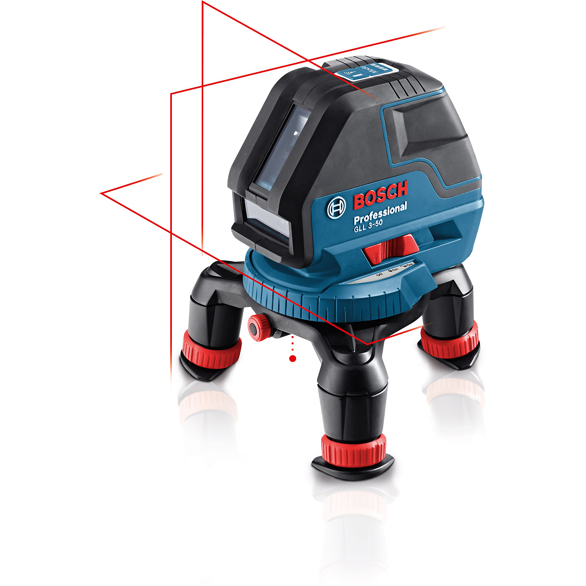Bosch Linienlaser GLL 3-50, mit Universalhalterung BM 1, L-BOXX