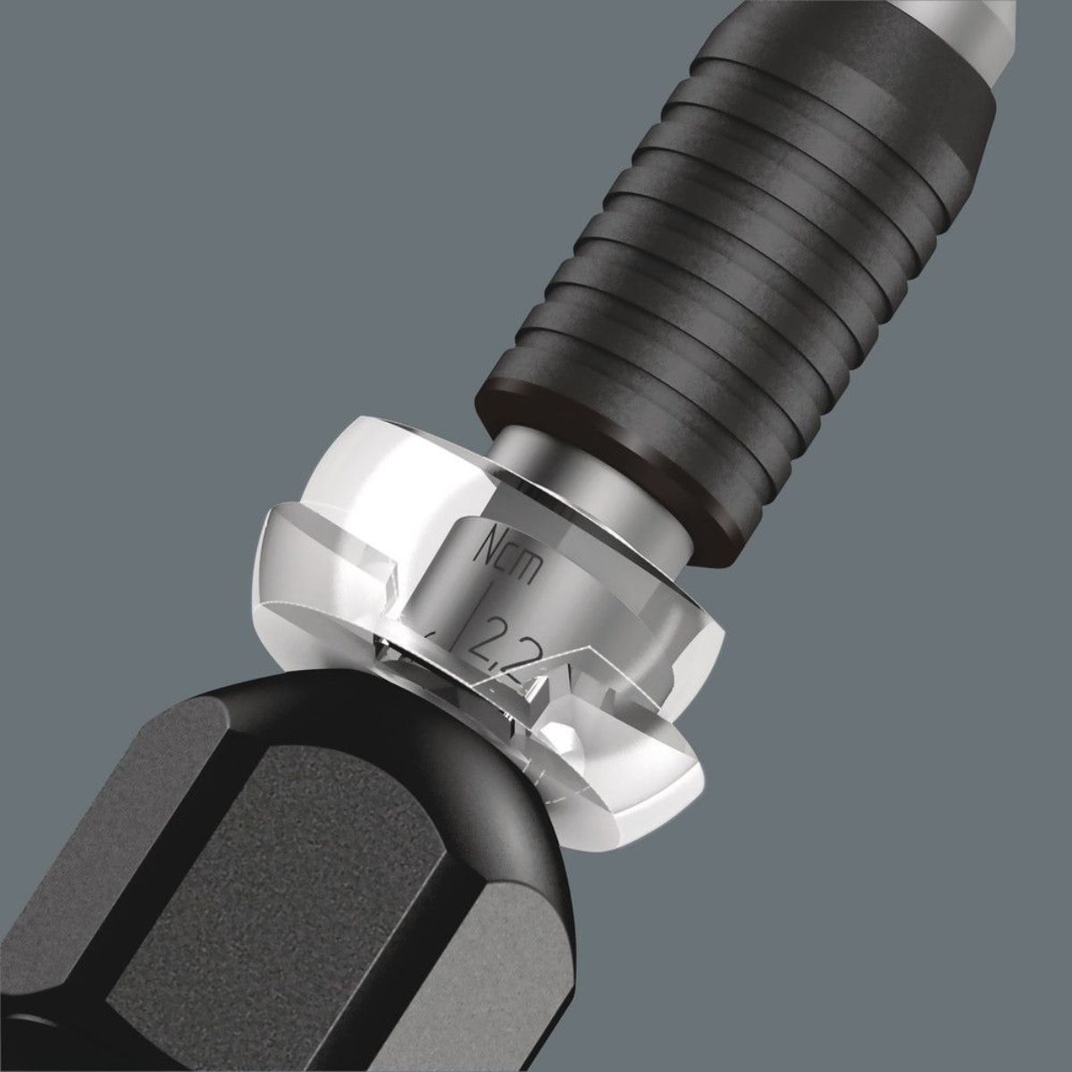 Wera 1431 ESD Kraftform Micro einstellbare Drehmomentschraubendreher mit Schnellwechselfutter