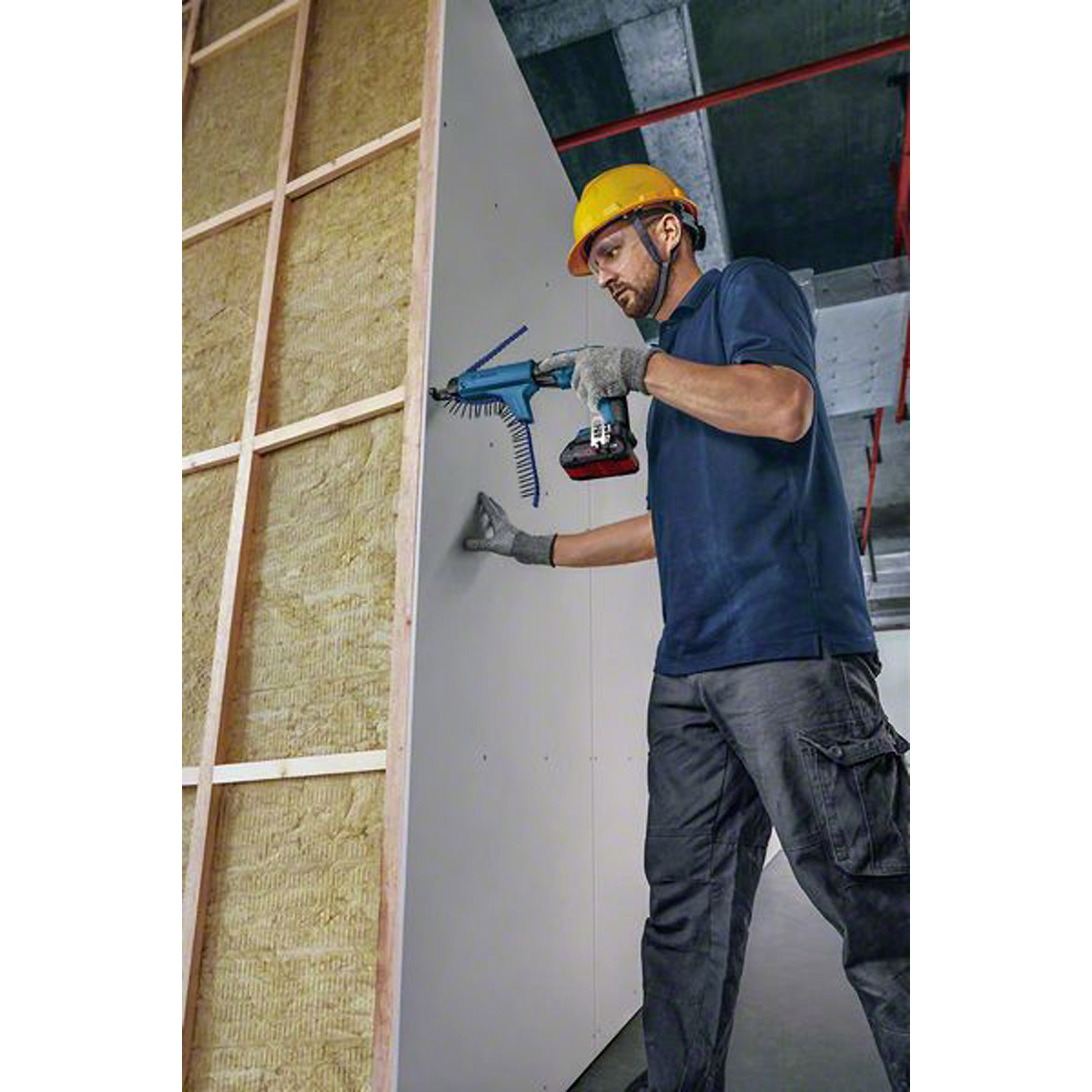 Bosch Akku-Trockenbauschrauber GTB 18V-45, 2 x Akku ProCORE18V 4.0Ah, Ladg. u. L-BOXX