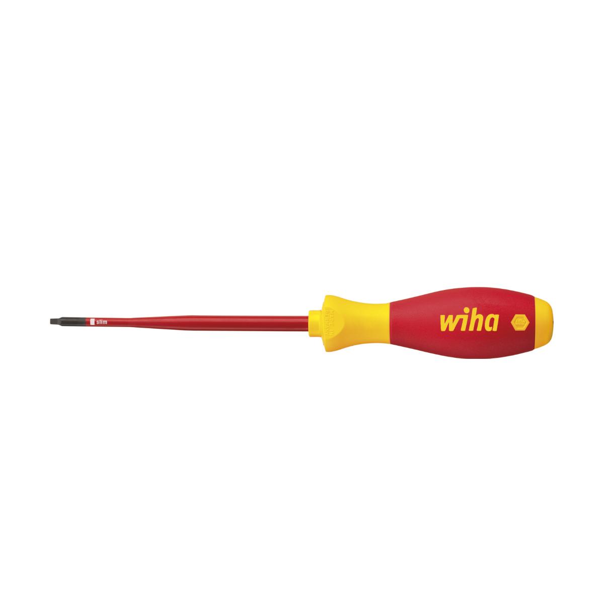 Wiha Schraubendreher SoftFinish electric slimFix Innenvierkant - 10 Stück
