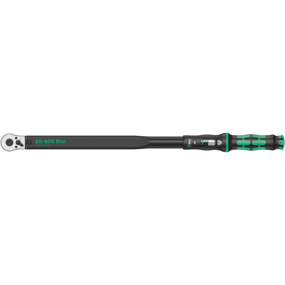 Wera Click-Torque C 5 Drehmomentschlüssel mit Umschaltknarre, 80-400 Nm
