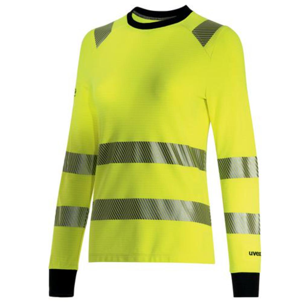 uvex suXXeed multifunction high vis Longsleeve Damen warngelb