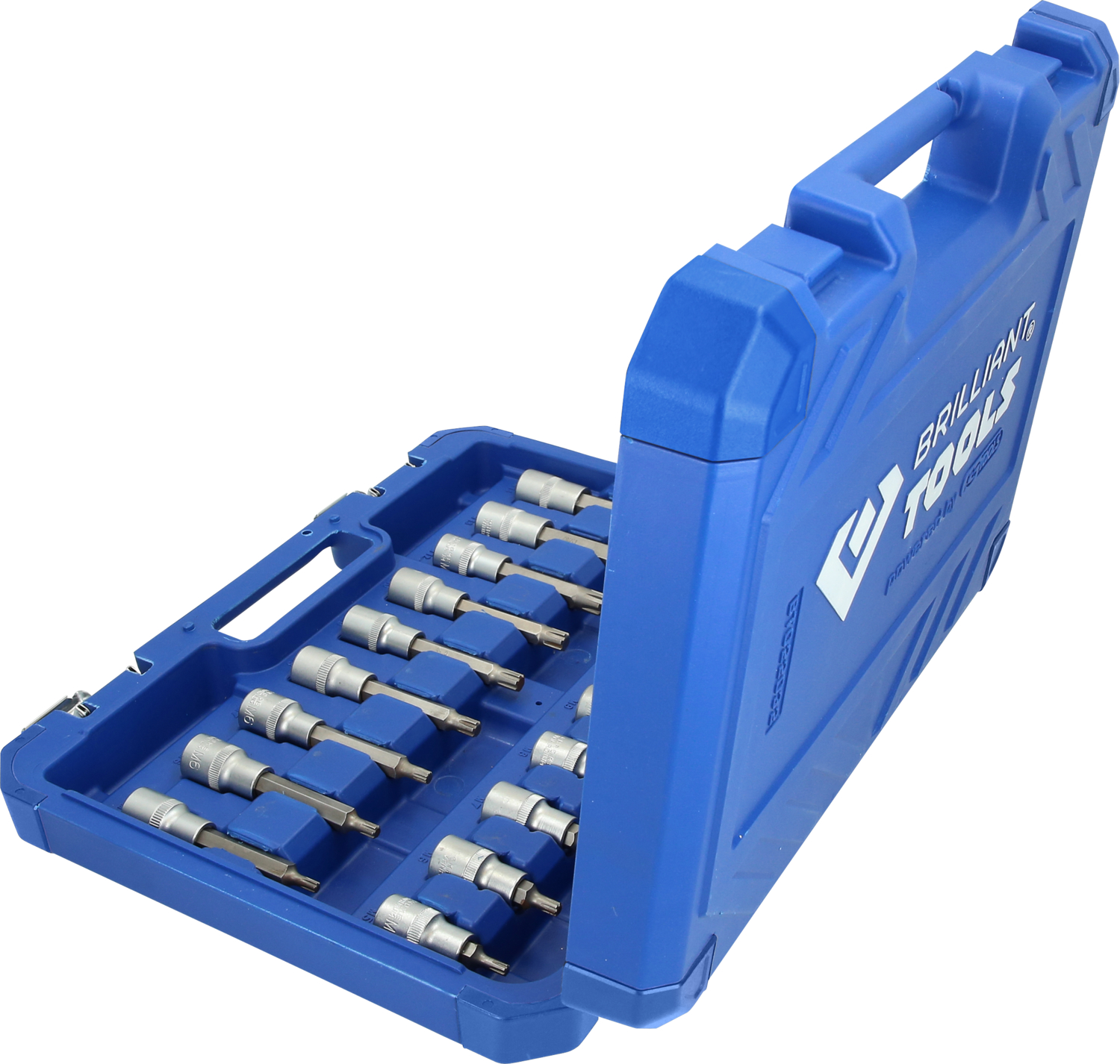 Brilliant Tools 1/2" Steckschlüssel-Satz, 32-tlg, RIBE Profil - BT022032