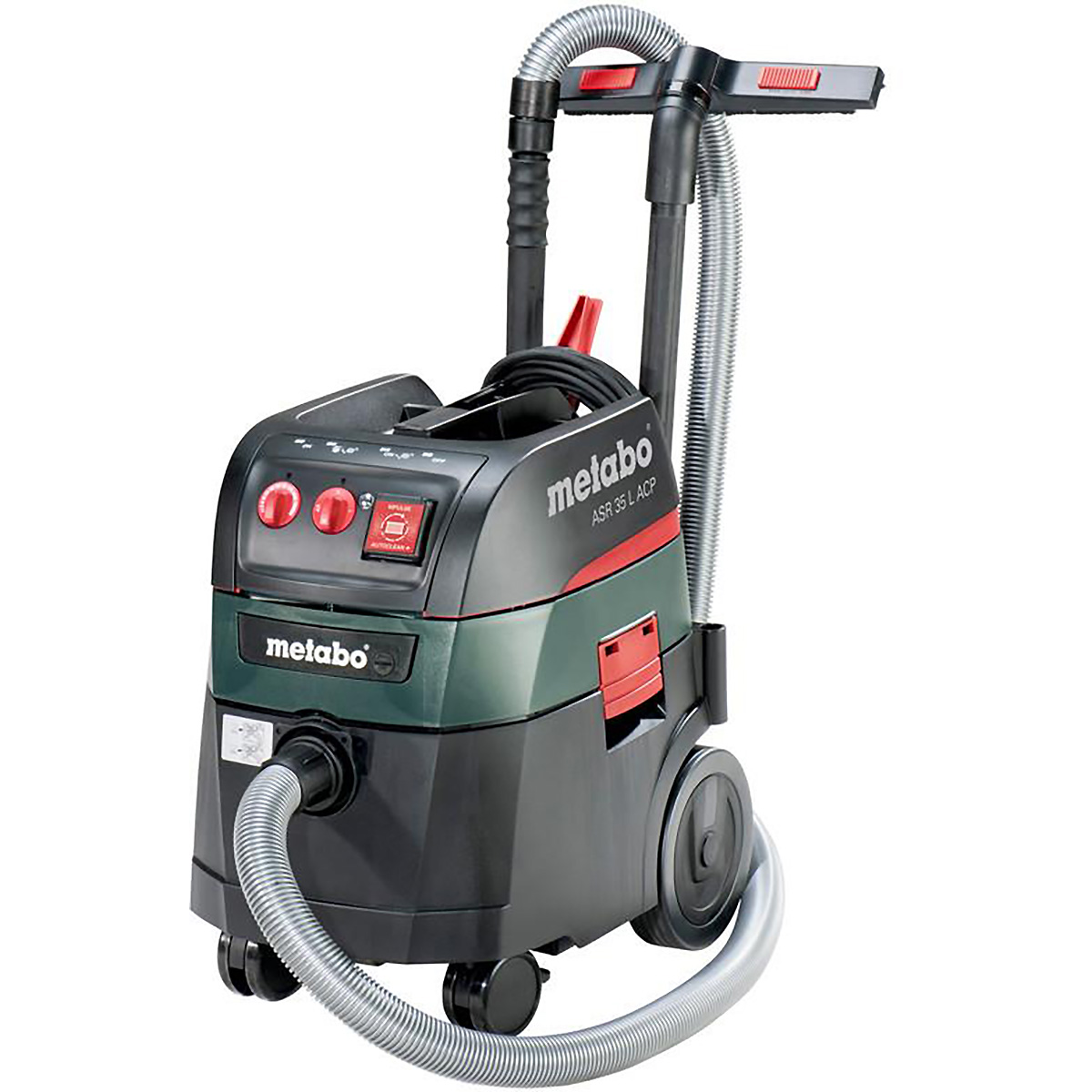 Metabo Allessauger ASR 35 L ACP mit elektromagnetischer Abrüttlung und Druckdifferenzmessung - Karto