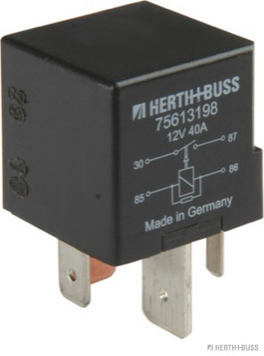 HERTH&BUSS Relais, Arbeitsstrom, 12 V, 60 A, 5 pins, Widerstand