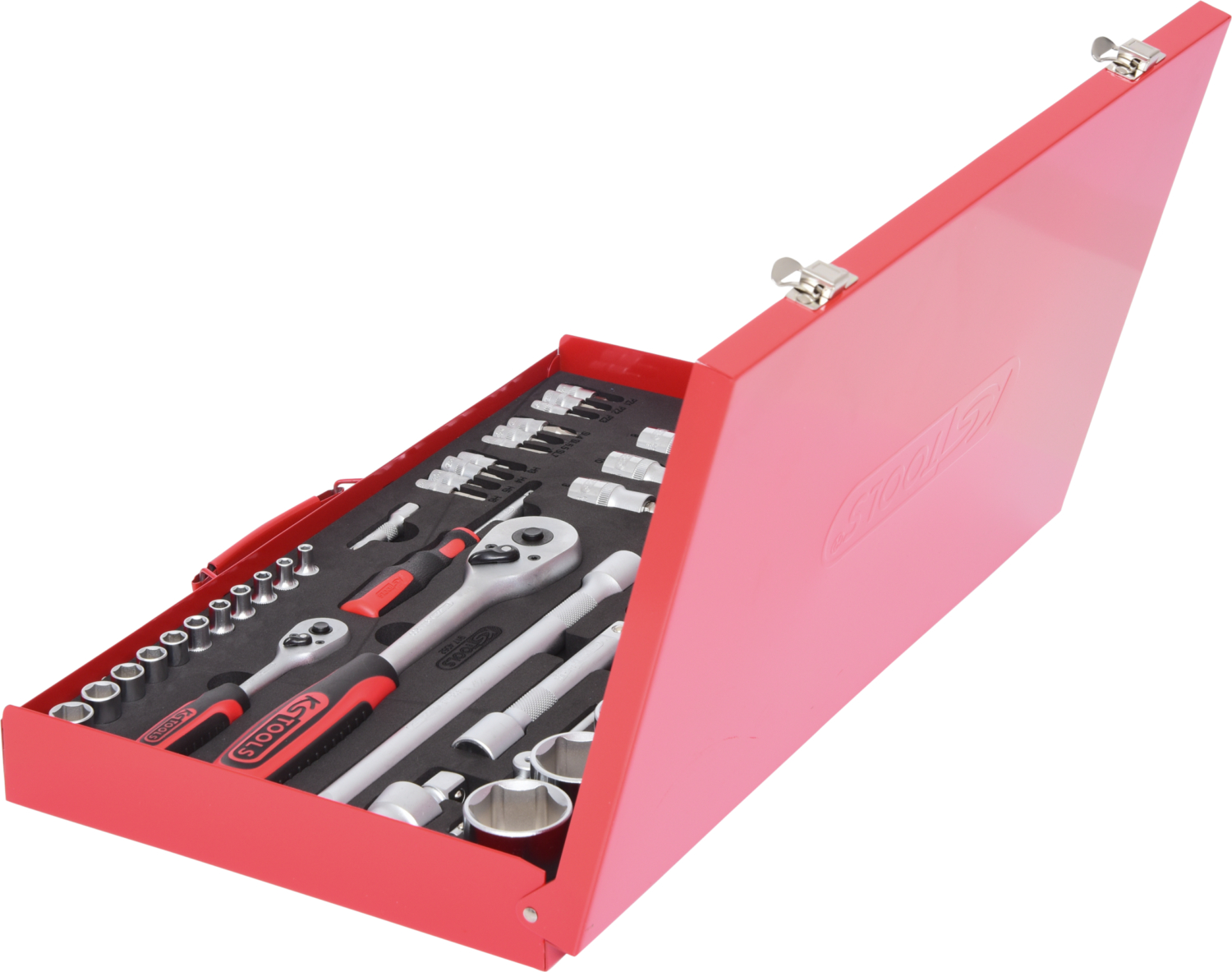KS Tools 1/4"+1/2" Steckschlüssel-Satz, 52-tlg