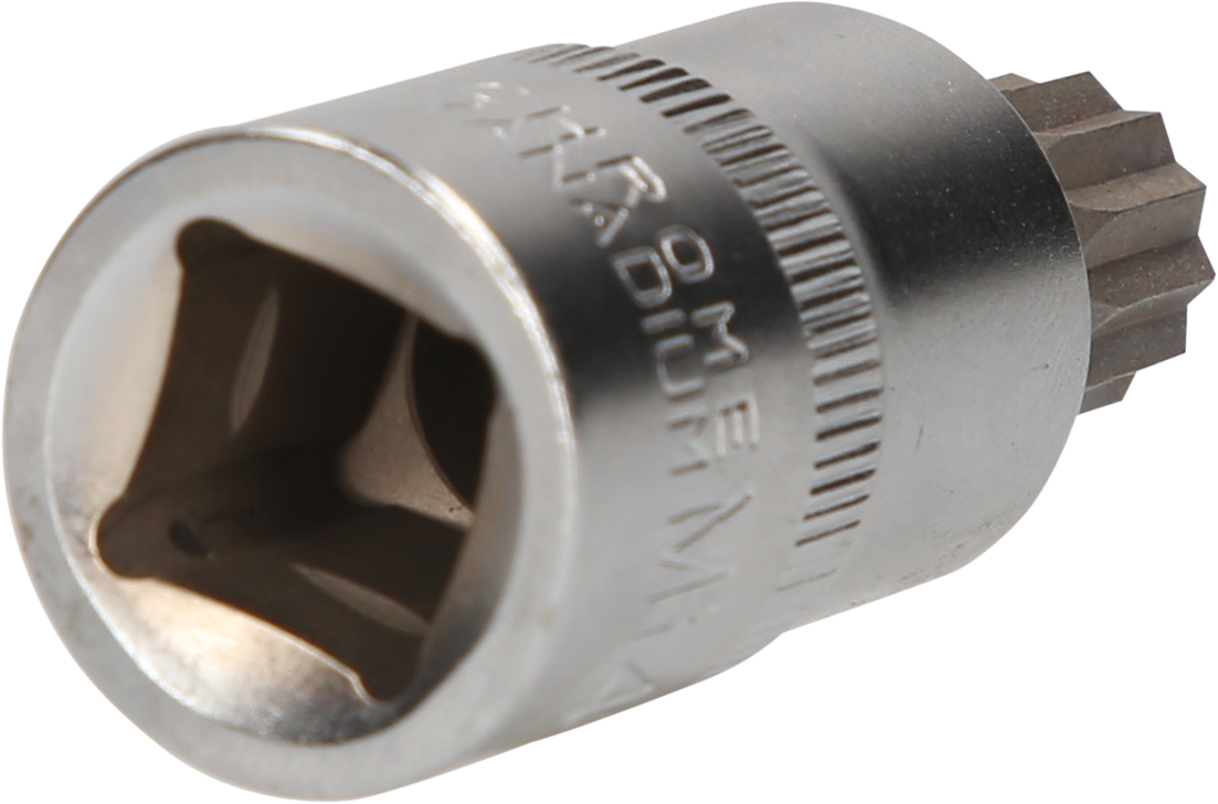 Brilliant Tools 1/2" Vielzahn-Bit-Stecknuss, 55 mm lang