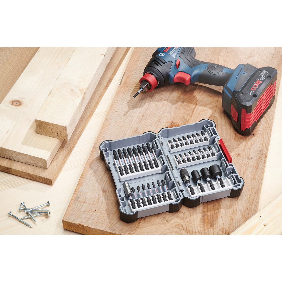 Bosch Doppelklingen Schrauberbit-Set Impact Control