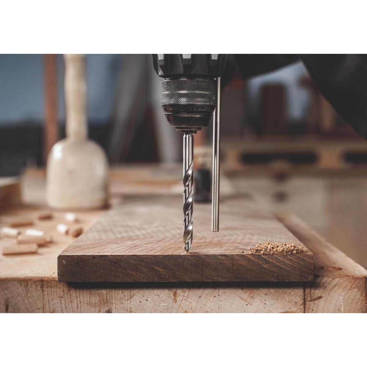 Bosch PRO Wood HSS-Holzspiralbohrer, 5x44x98 mm