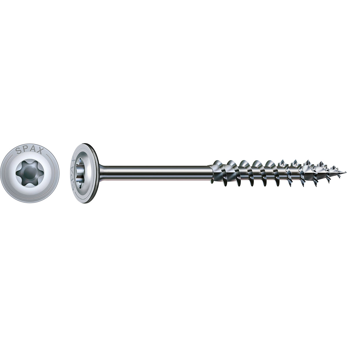 SPAX Tellerkopf T-Star Plus T40 Teilgewinde 4Cut WIROX, 50 Stück