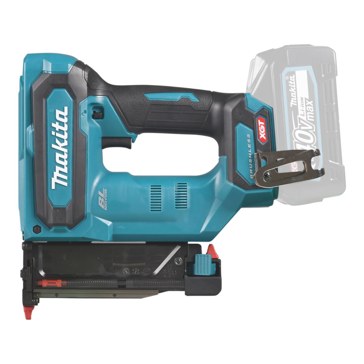 Makita Akku-Stiftnagler 40V max. (ohne Akku, ohne Ladegerät) PT001GZ