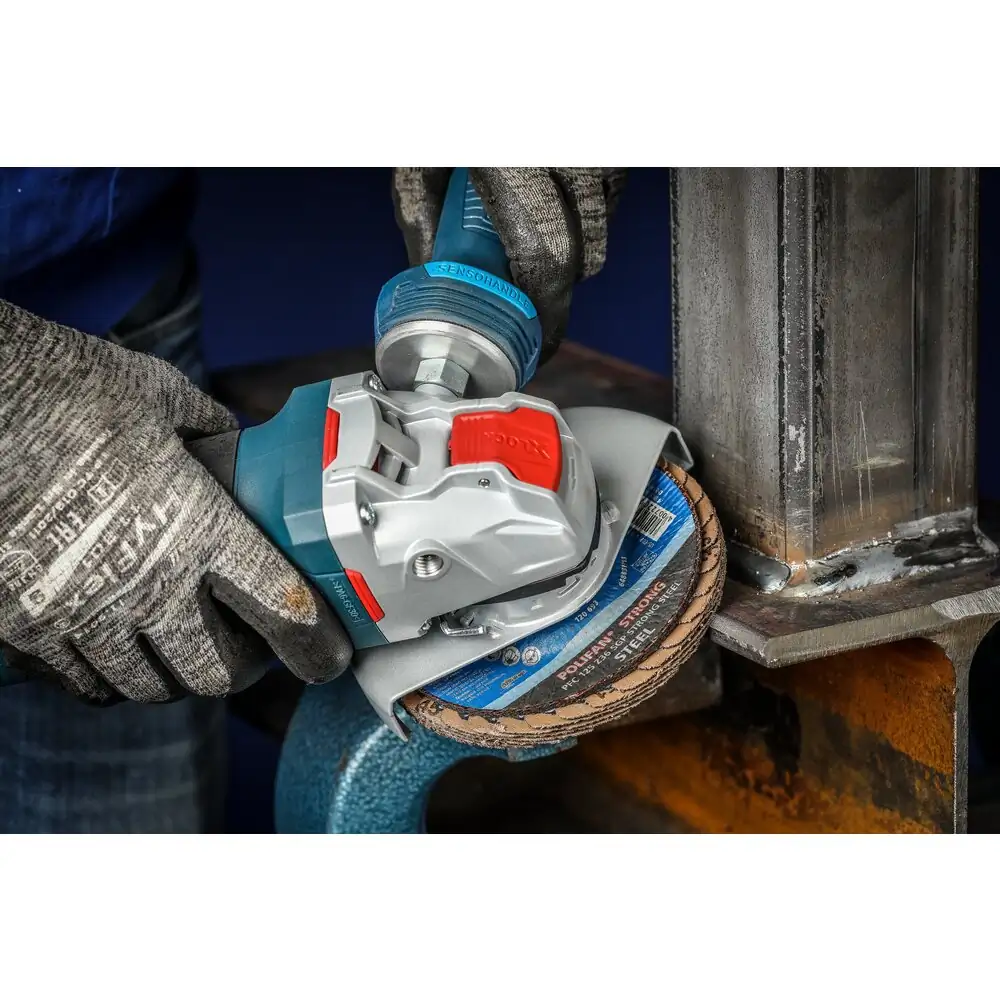 PFERD TOOLS POLIFAN STRONG Fächerscheibe PFC X-LOCK konisch SGP STEEL für Stahl