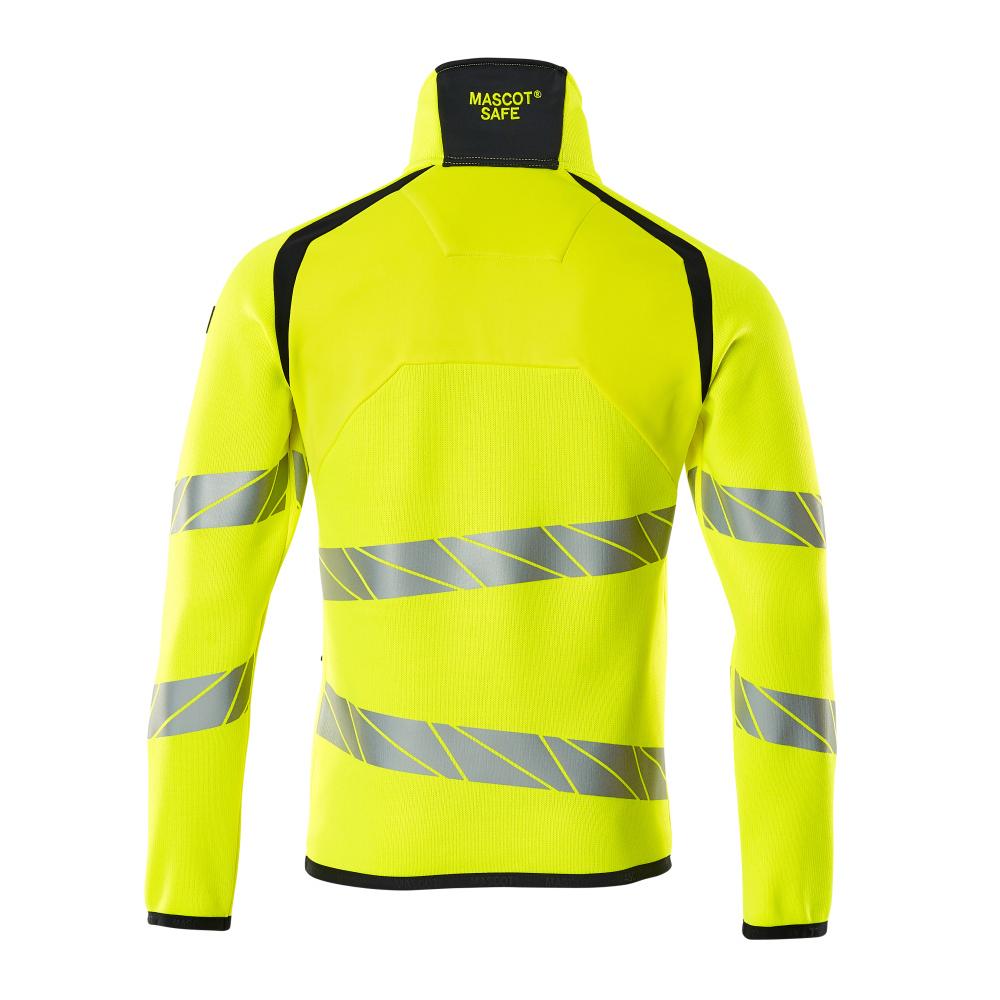 MASCOT Herren Strickpullover mit kurzem Reißverschluss ACCELERATE SAFE