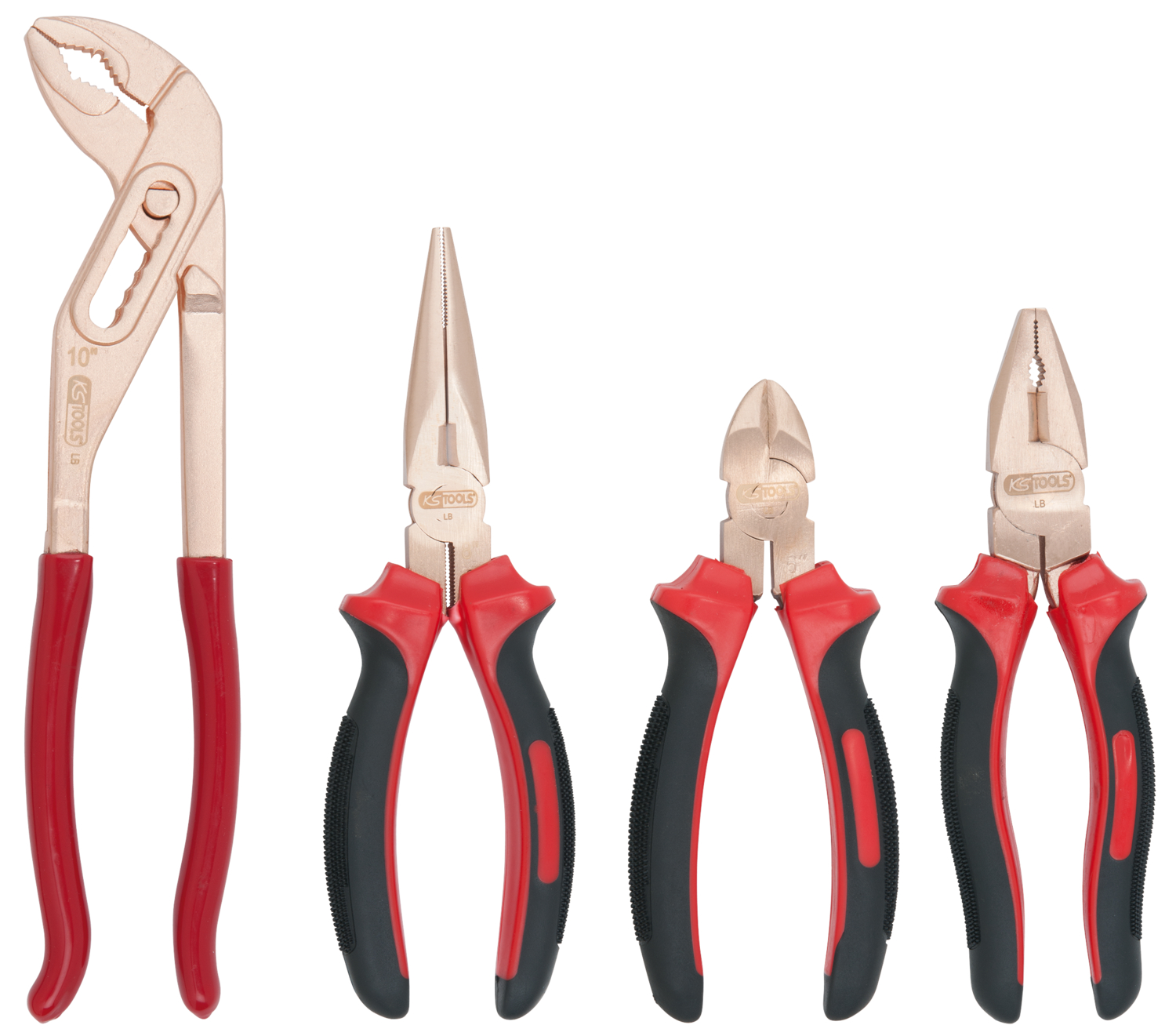 KS Tools BERYLLIUMplus Zangen-Satz 4-tlg 