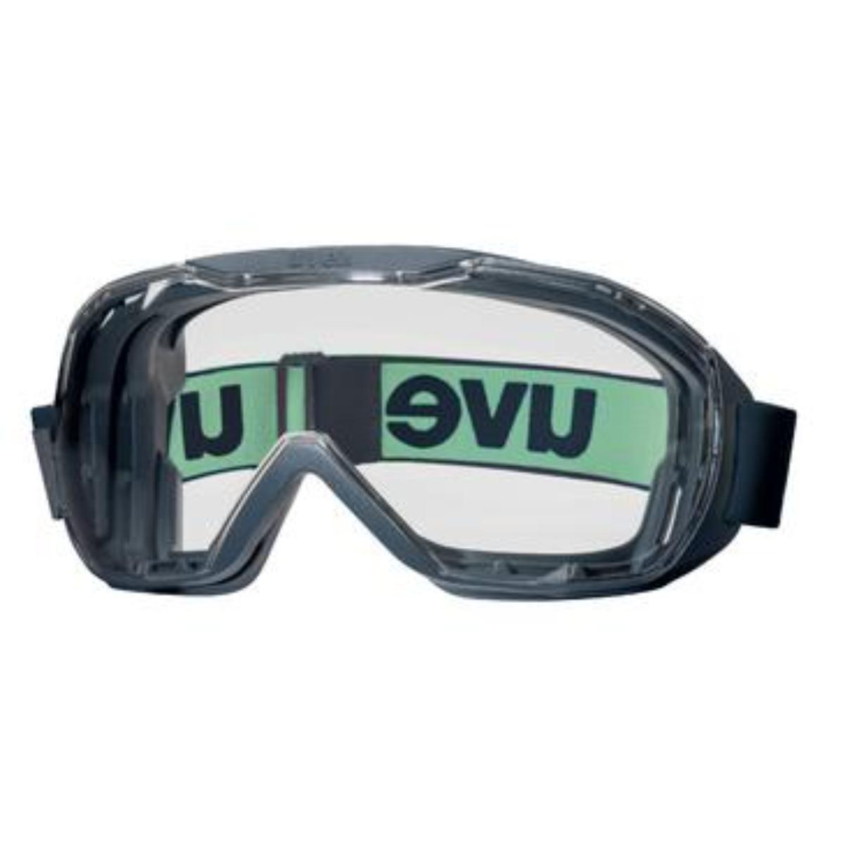 uvex Vollsichtbrille megasonic planet grau, grün, anthrazit, jade