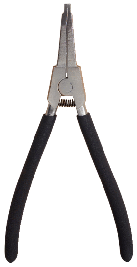 KS Tools Antriebswellen-Sicherungszange, 30° abgewinkelt