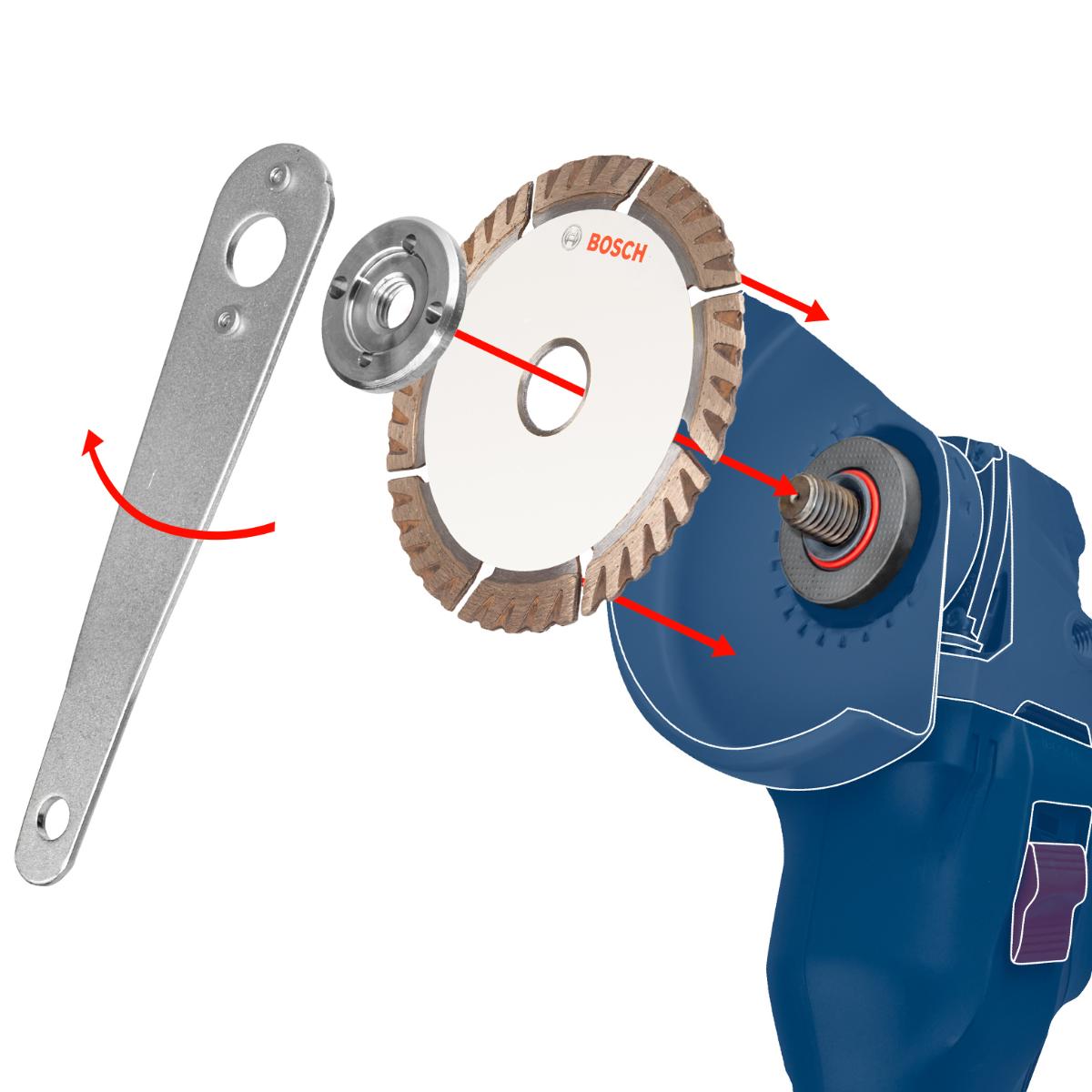 Bosch EXPERT Concrete Topfscheibe long life, 180×22,23×5 mm