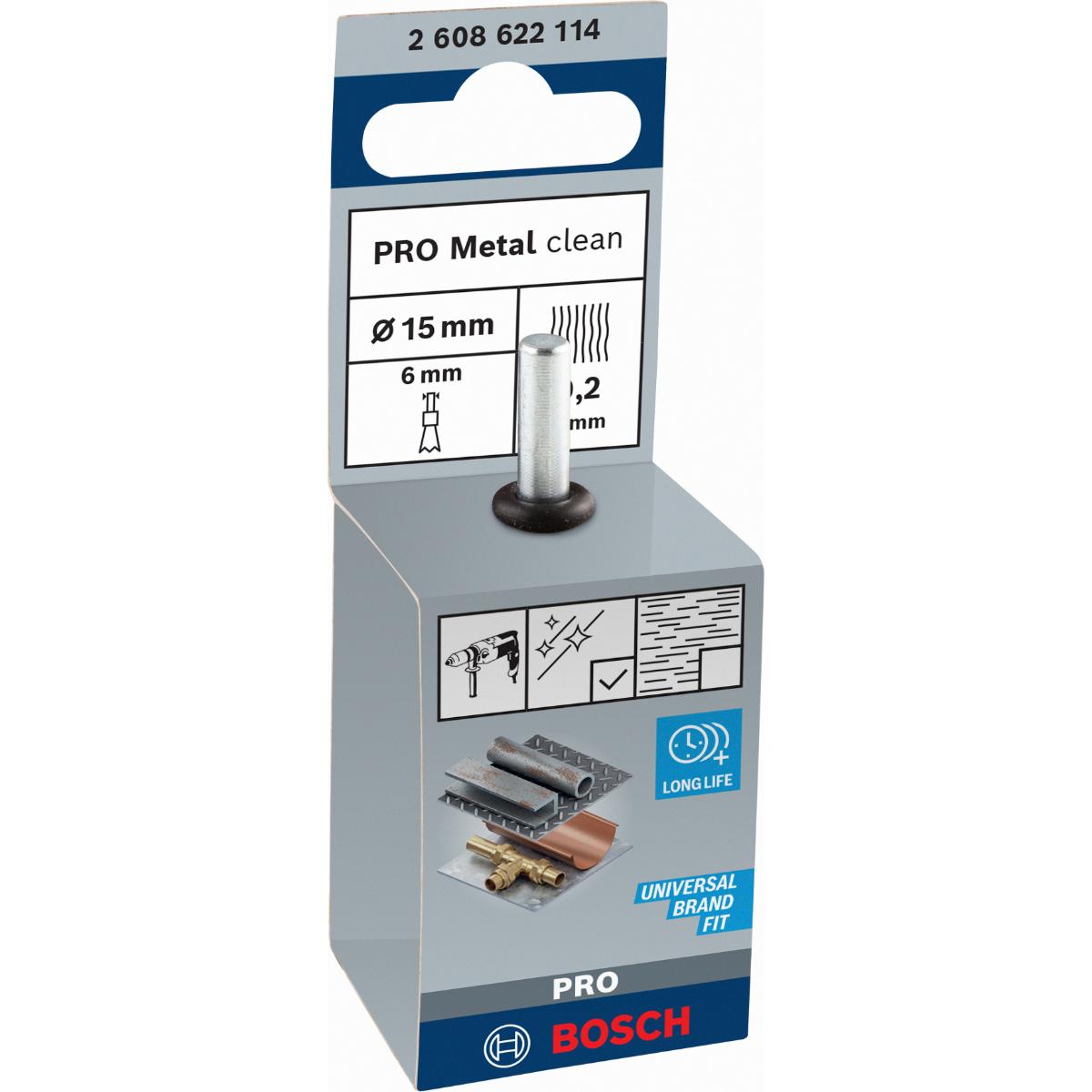 Bosch PRO Pinselbürste, gewellt