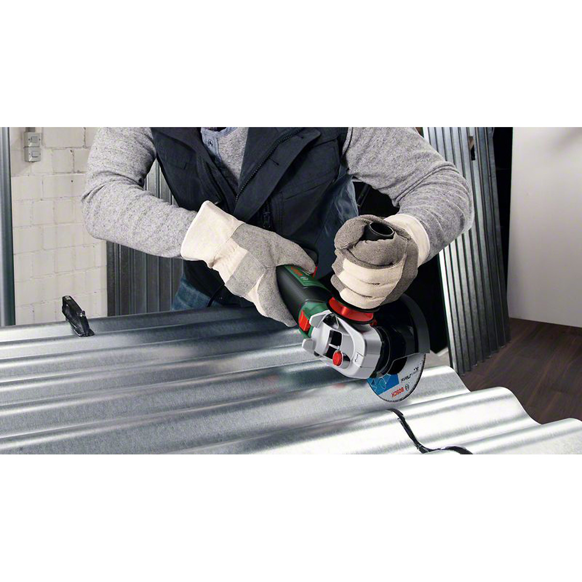 Bosch Akku-Winkelschleifer AdvancedGrind 18V-80