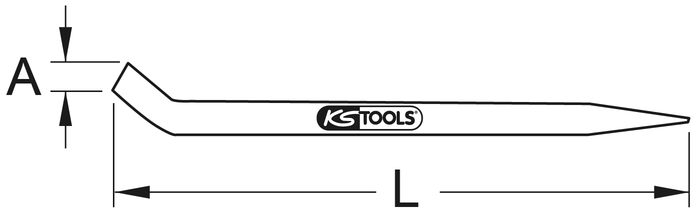 KS Tools BRONZEplus Montiereisen 