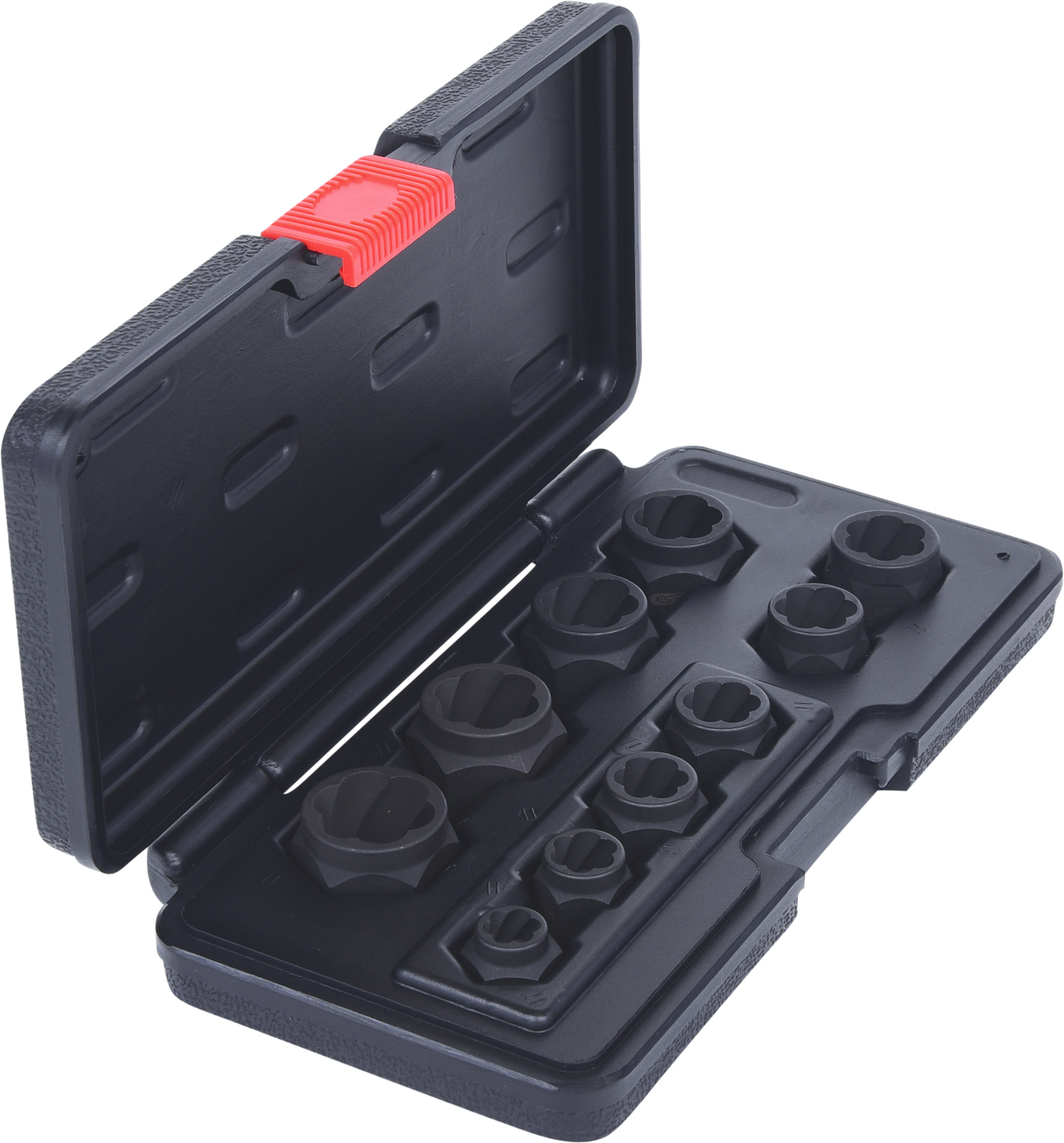 KS Tools Spiral-Profil-Steckmuttern-Satz, 10-tlg, M8-M19