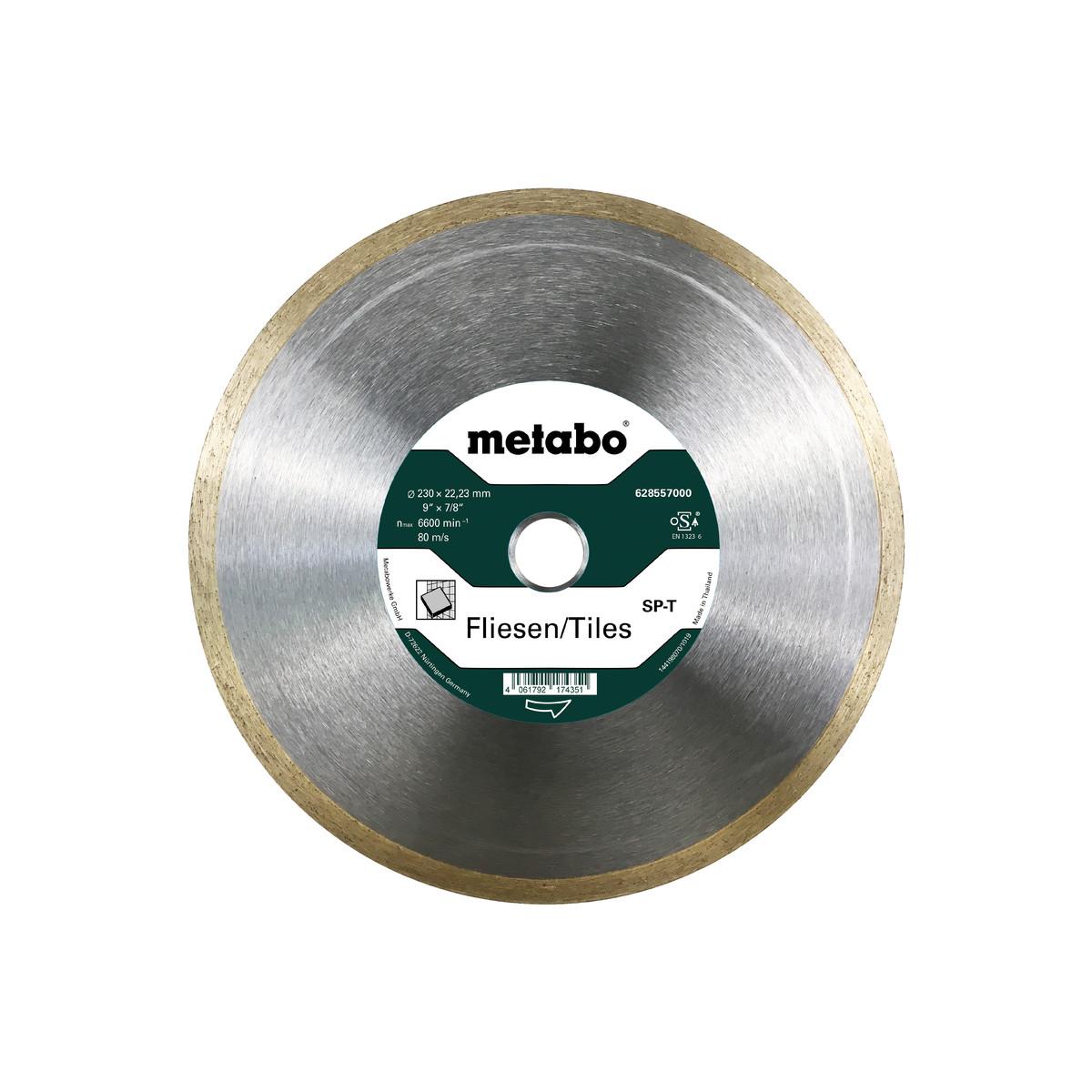 Metabo Diamanttrennscheibe SP - T Fliesen