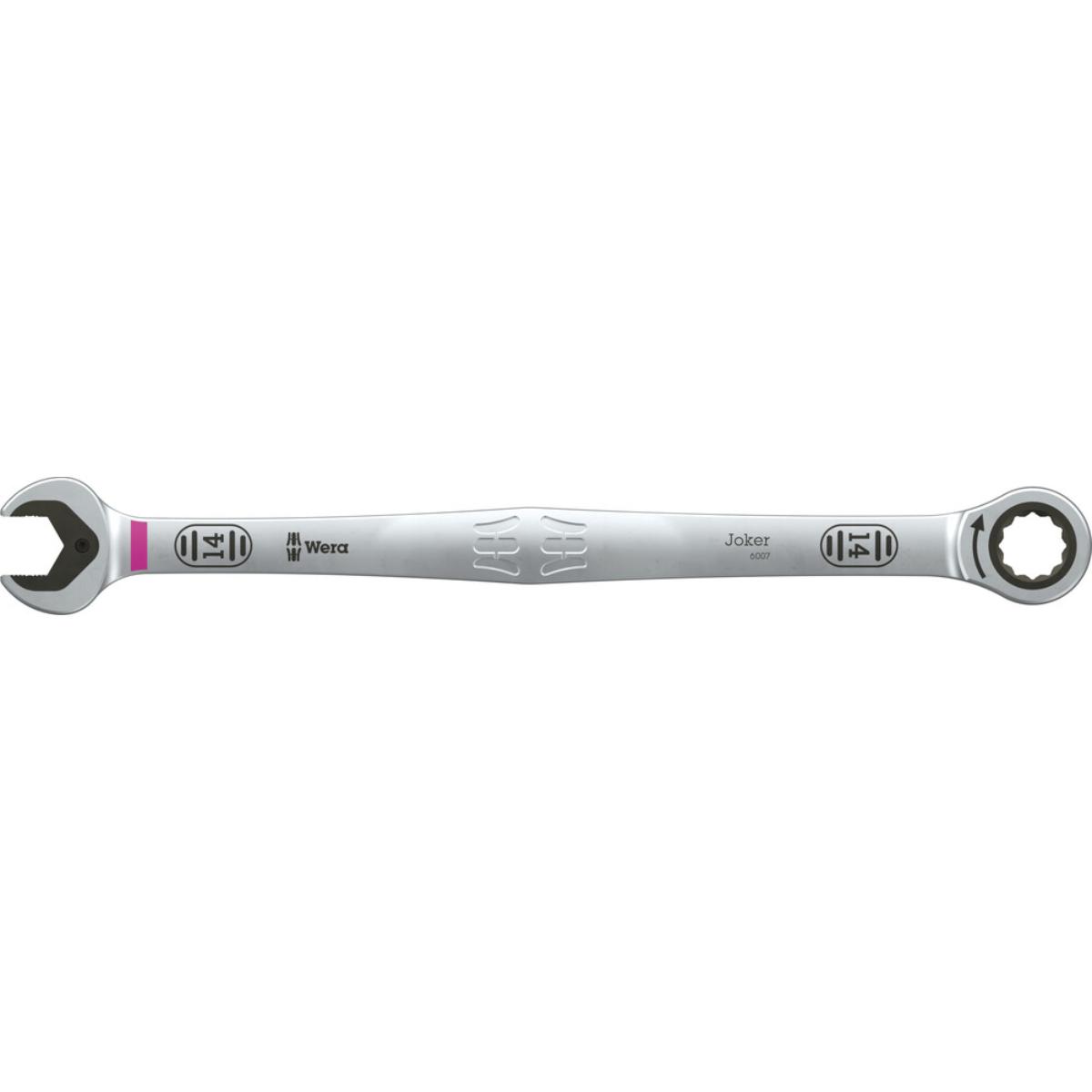 Wera 6007 Joker Maul-Ringratschen-Schlüssel SB, lange Ausführung