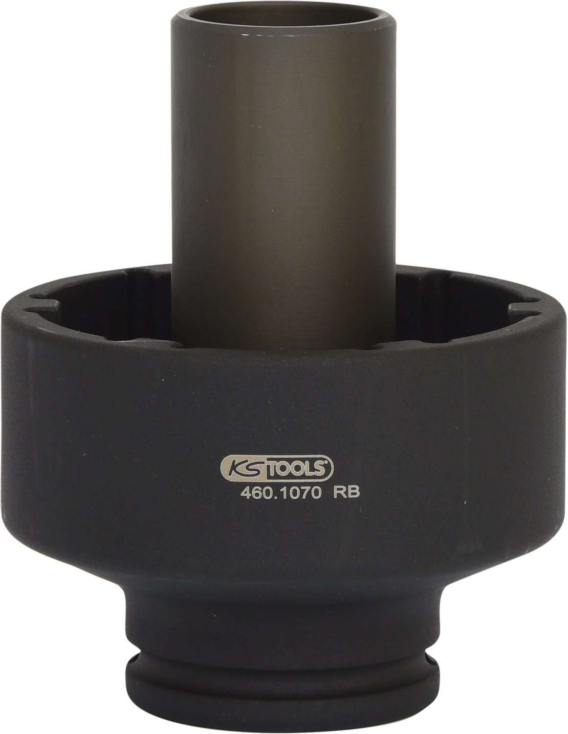 KS Tools 3/4" Nutmuttern-Schlüssel mit 6 Zapfen mit Führungsrohr für Mercedes, Innenzapfen Ø 46 mm