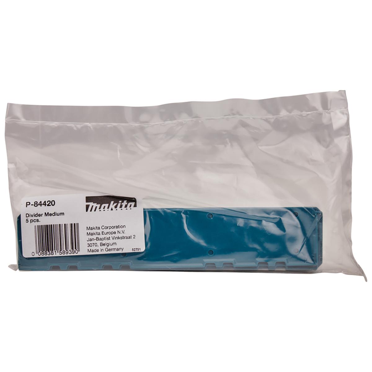 Makita Fachteiler mittel für MAKSTOR 5 Stück - P-84420