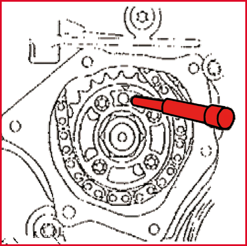 KS Tools Motoreinstell-Werkzeug-Satz für GM - Isuzu - Opel - Saab, 36-tlg